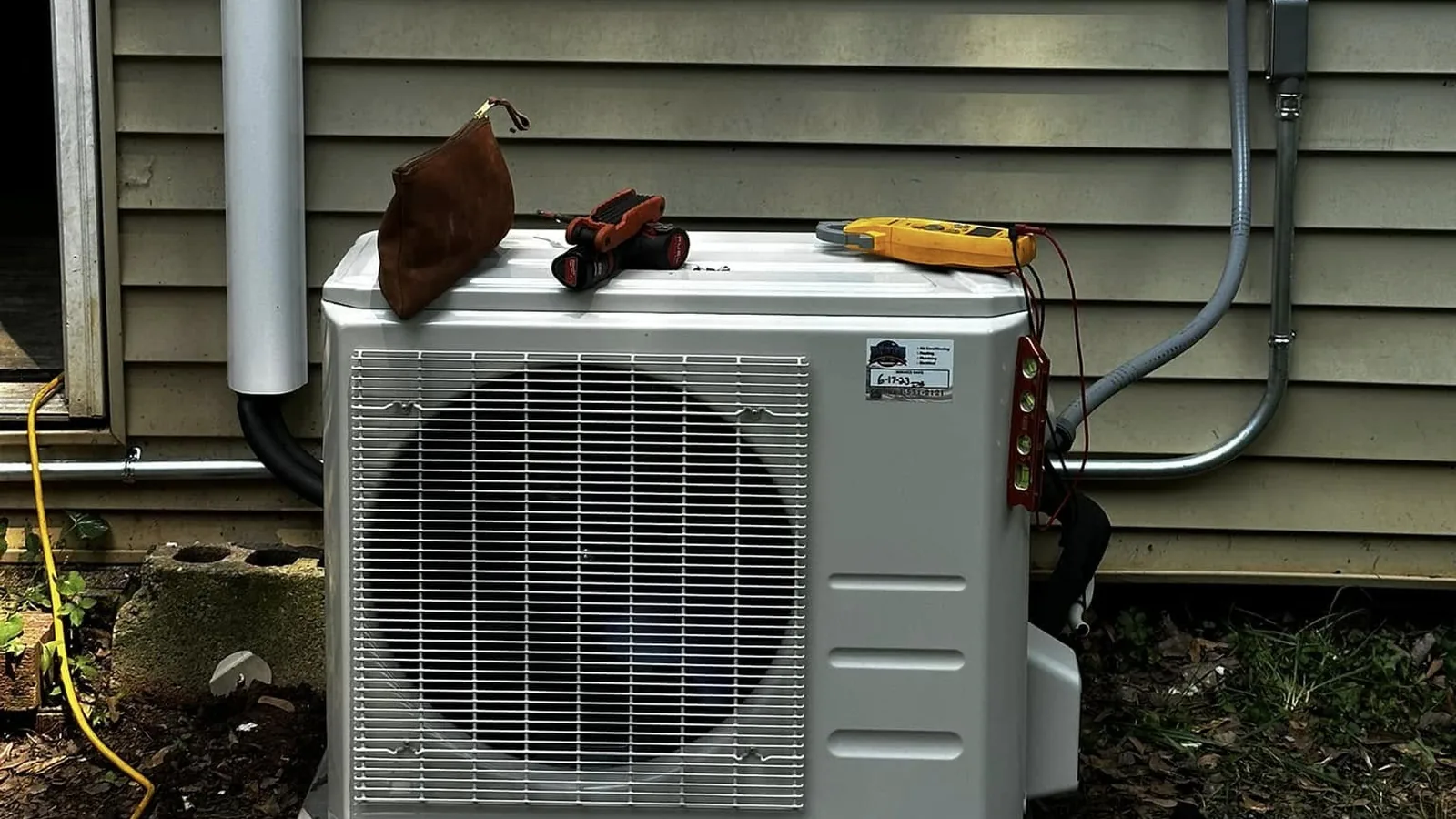 Mini-split equipment maintained by Dave's RightFirst Comfort Plan