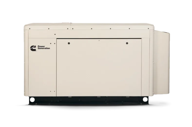 25 kW Cummins liquid-cooled standby generator